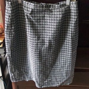 Liz Claiborne Linen skirt with a slip underneath.